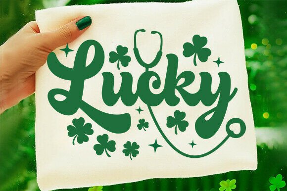 Nurse St. Patrick’s Day PNG, Nurse Steth
