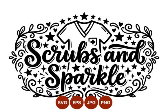 Scrubs and Sparkle Medical Shirt